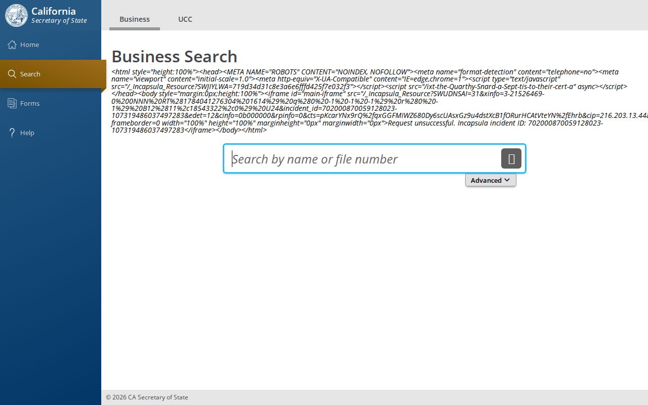 Foster City people search California business records